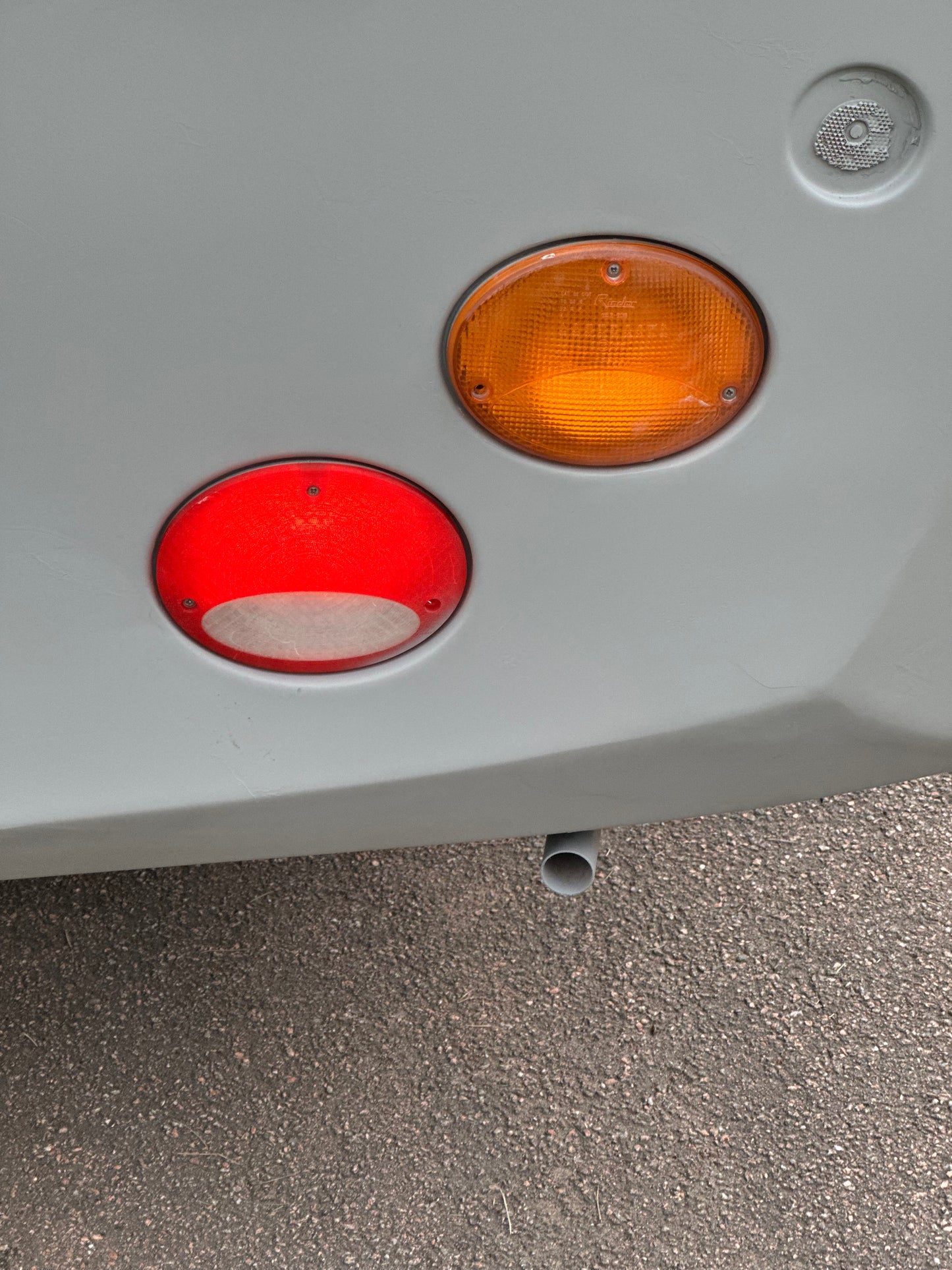 Compatible for Hamsar 99059 - Stop/Tail/Turn Light (Red) Reversing Light (Clear)
