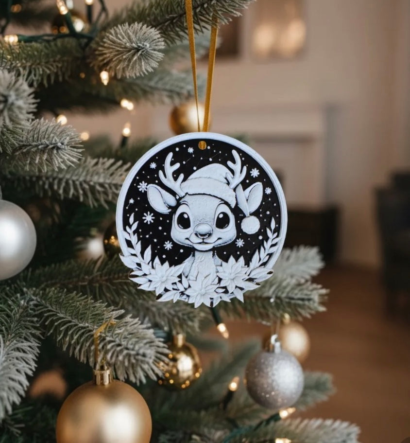 Xmas ornament- rudolf