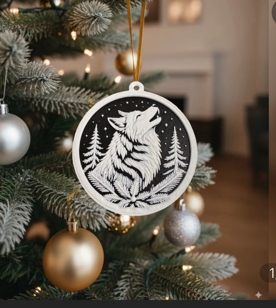 X-Mas decoration - wolf