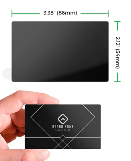 Custom Metal Business Card